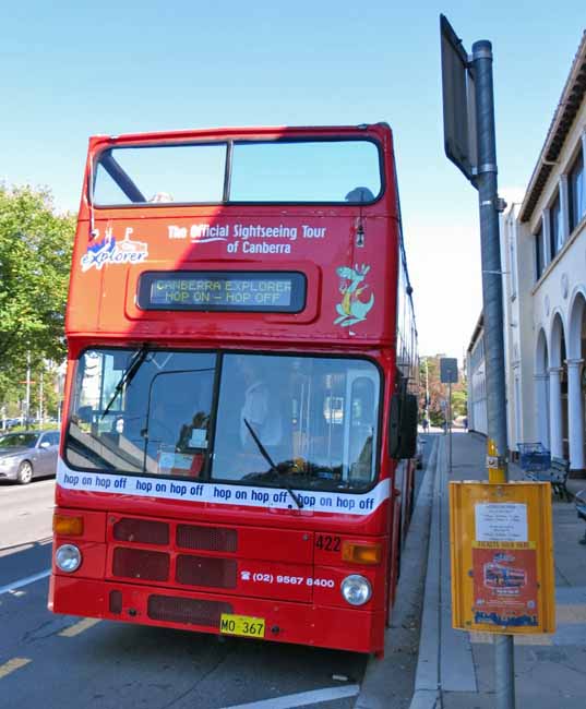 Canberra Explorer MCW Super Metrobus 422